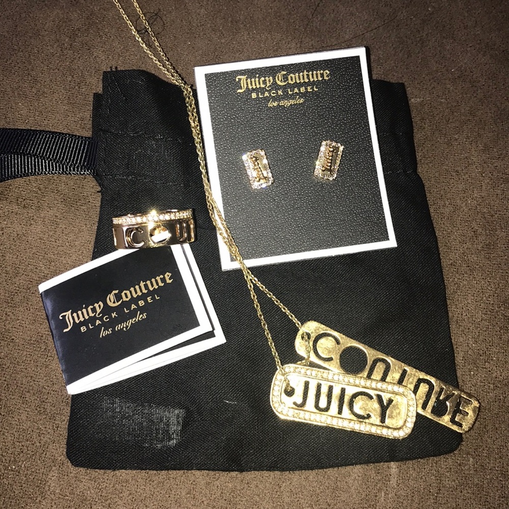 🌹🥂NWT JUICY COUTURE DAINTY ID TAGS!!🥂🌹